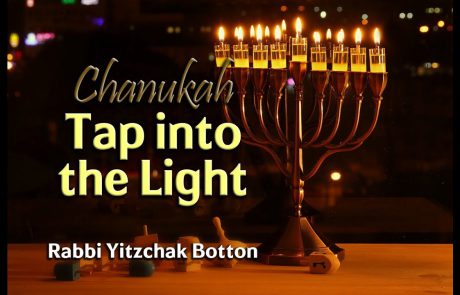 Hannukah: Tap into the Light